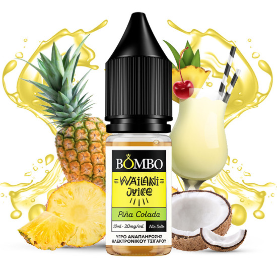 BOMBO WAILANI JUICE PINA COLADA 10ML 20MG NIC SALTS