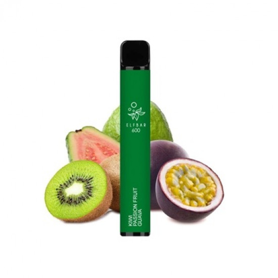 ELF BAR 600 Kiwi Passion Fruit Guava 20mg 2 ml