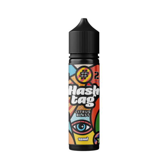 HASHTAG FLAVORSHOTS CITRUS BLAST (ICE) #28 (12/60 ML)