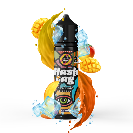 HASHTAG FLAVORSHOTS MANGO TICKLES (ICE) #25 (12/60 ML)