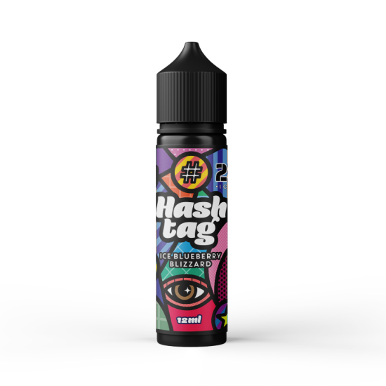 HASHTAG flavorshot ICE BLUEBERRY BLIZZARD #21 (12/60 ML)