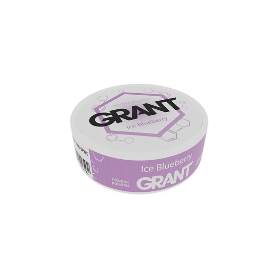 Grant Nicotine Pouches Ice Blueberry 20mg/g