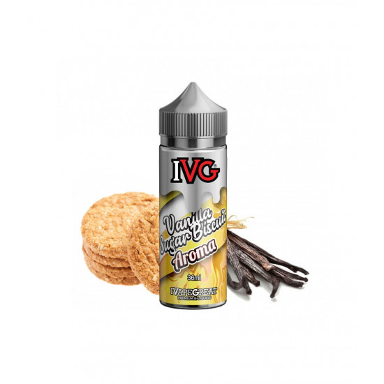 Flavorshot IVG Vanilla Sugar Biscuit (36ml to 120ml)