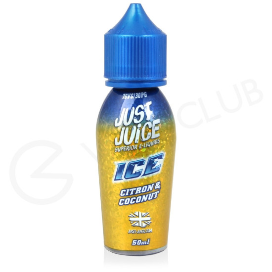 Just Juice Flavour Shot Ice Citron & Coconut (20 to 60ml)