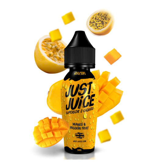 Just Juice Flavour Shot Mango & Passion Fruit (20 to 60ml)