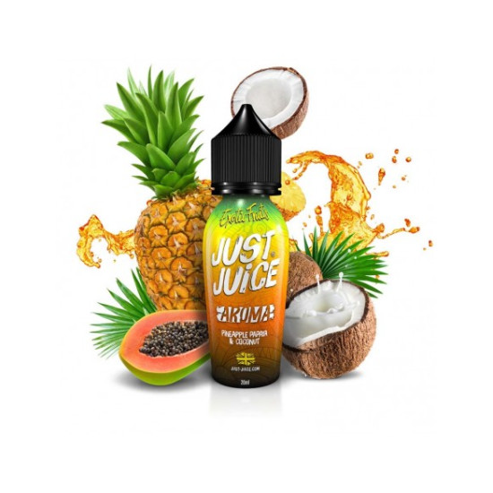 Just Juice Flavour Shot Pineapple Papaya & Coconut (20 to 60ml)