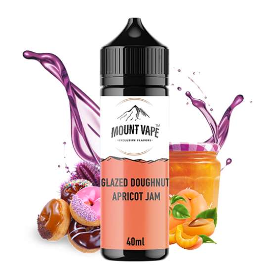 MOUNT VAPE GLAZED DOUGHNUT APRICOT JAM 40ML/120ML FLAVORSHOT