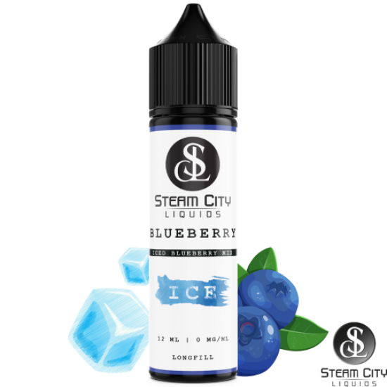 Steam City Flavour Shot Blueberry ice (12 to 60ml)
