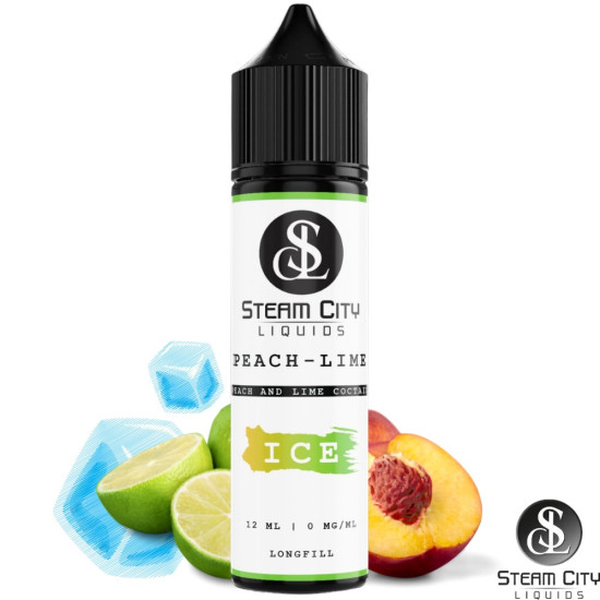 Steam City Flavour Shot Peach Lime ice (12 to 60ml)